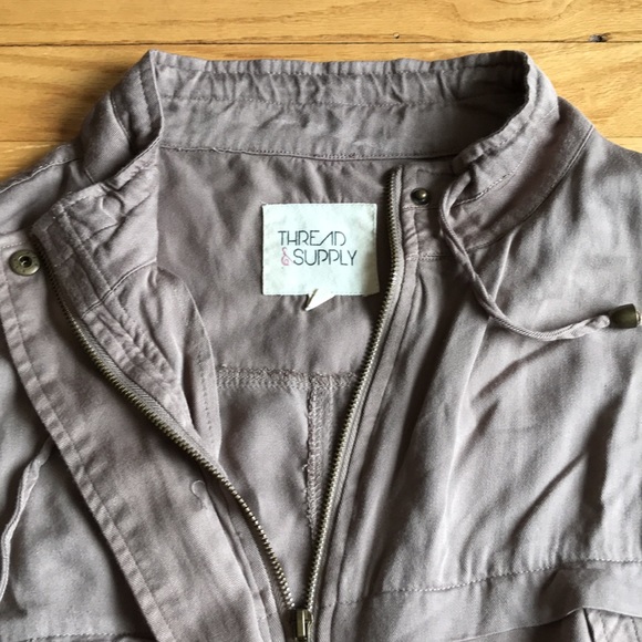 Thread & Supply Jacket. Size Medium. - Picture 2 of 3